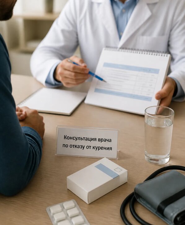 Консультация врача по отказу от курения для взрослых в Верхнем Уфалее